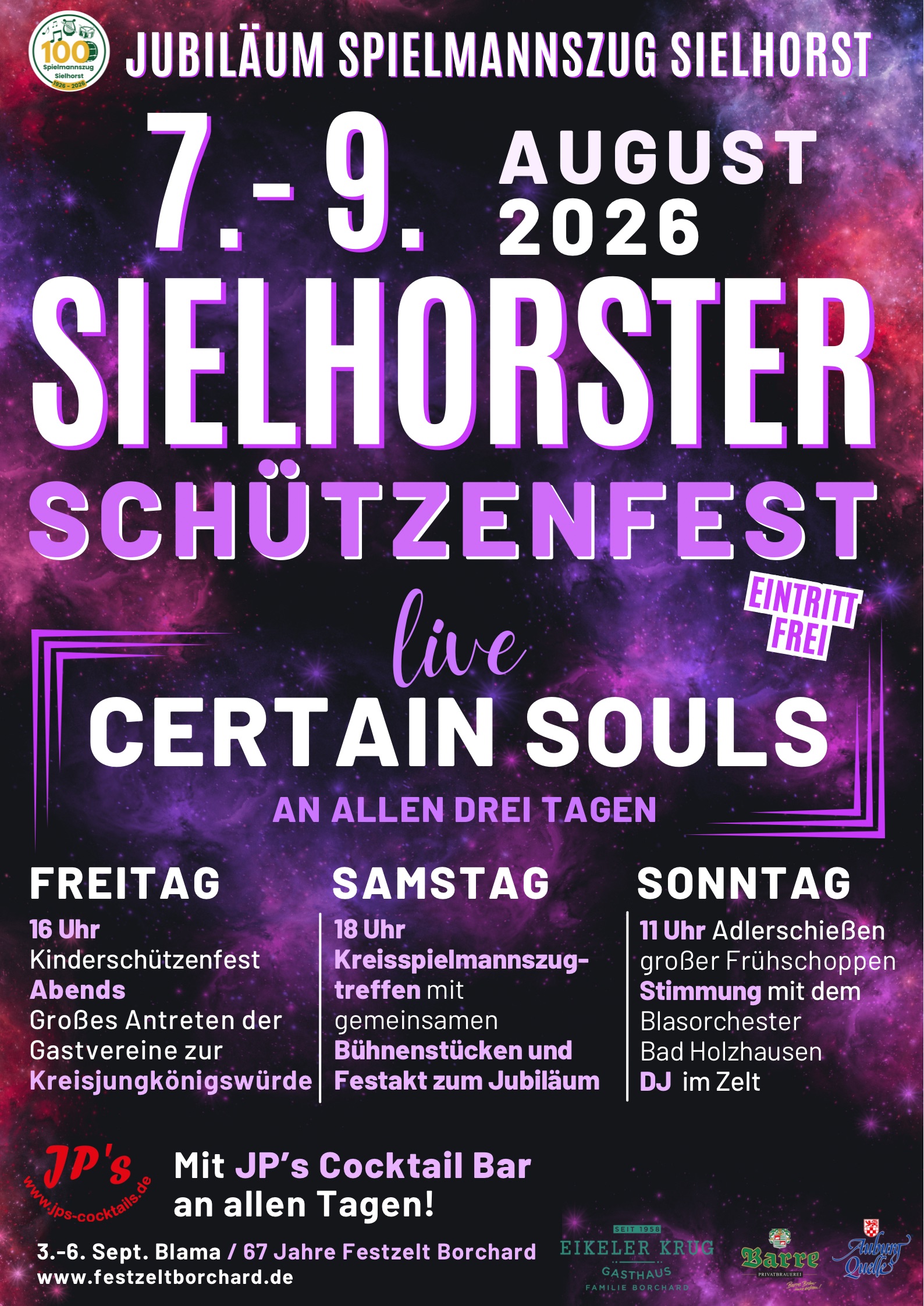 Schützenfest Plakat 2026